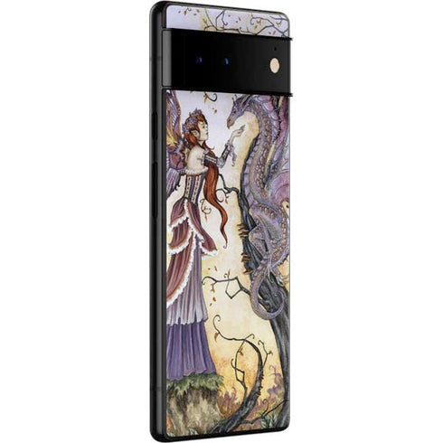 Amy Brown Dragon Charmer Fairy Google Pixel 6 Skin
